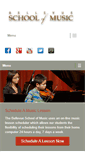 Mobile Screenshot of bellevueschoolofmusic.com